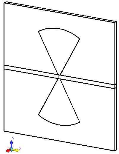Image of Microstrip radial stub